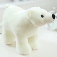 thumbnail image 2 of Muñeca de peluche con dibujos animados de osos polares, peluche suave, 25 cm, 2 of 2