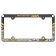 thumbnail image 1 of Pittsburgh Steelers License Plate Frame Plastic Full Color Style, 1 of 1