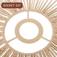thumbnail image 4 of Pequeña pantalla de lámpara E27 E27 Techo de techo Lámpara de lámpara de lámpara simulada Shade, 4 of 6