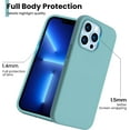 thumbnail image 4 of Shockproof Liquid Silicone Designed for iPhone 13 Pro Case Gel Rubber Full Body Protection Anti-Shock Cover Case Drop Protection 6.1inch-Cactus, 4 of 11