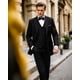 thumbnail image 4 of Traje MAGE MALE de 3 piezas slim fit con un botón, negro, 4 of 9