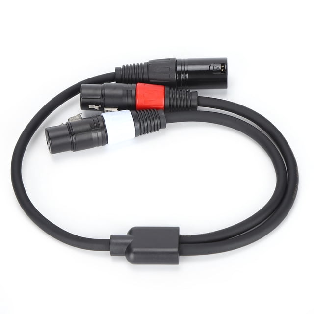Cable de conexión de micrófono, JORIND Cables de estudio de escenario XLR macho de 5 pines Cable divisor XLR Características de vanguardia