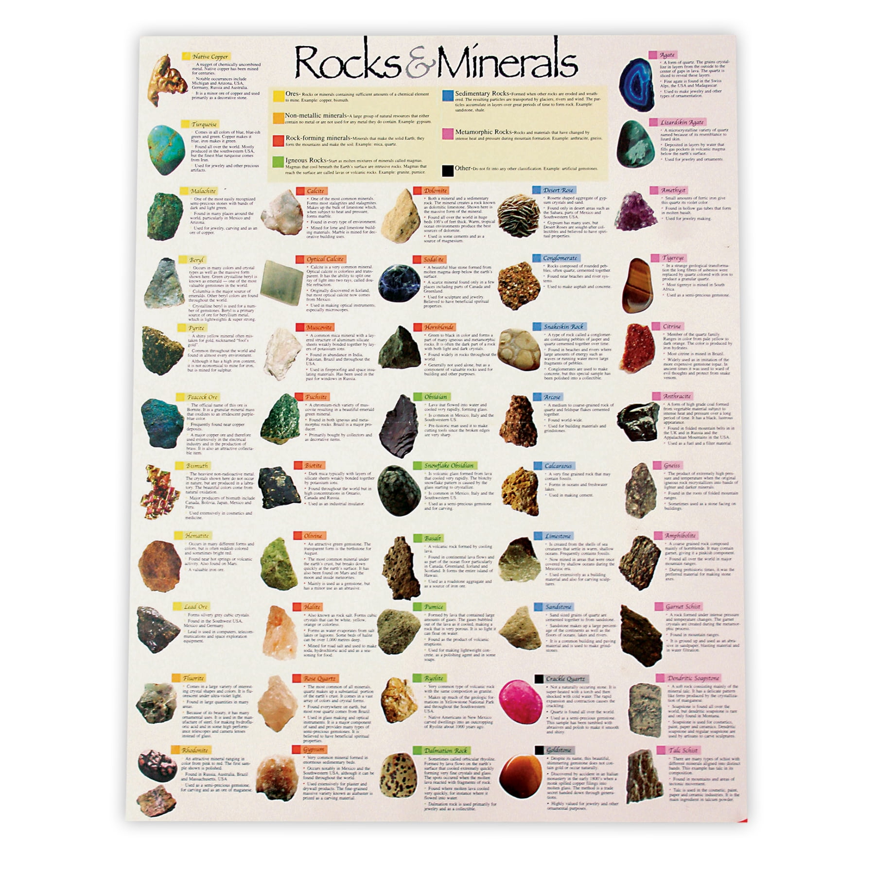 Roylco Mineral Mosaics Poster & Artwork Set - 2500 Piece Mosaic Tiles for Kids Arts & Crafts, Classroom Activities, Creative Projects - Educational STEM Art Supplies