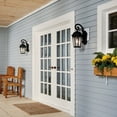 thumbnail image 4 of Kichler Builder 9033BKT Courtyard Outdoor Wall 1 Light in Textured Black, 4 of 7