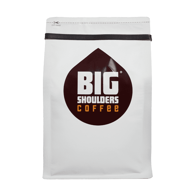 Big Shoulders Coffee - Bold Slugger, Whole Bean, Bold Roast, 10oz