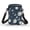 Celestial Sun, Moon & Star Constellation Pattern, variant on Chririnla Vintage Hawaiian Floral & Palm Leaf Pattern Crossbody Purse, Adjustable Strap Small Purse Multi-Purpose Cell Phone Purses for Travel Running