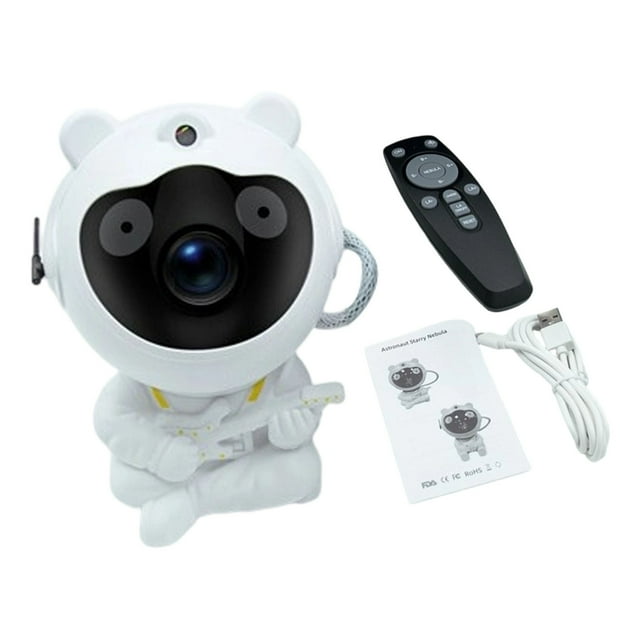 Astronaut Galaxy Projector with Remote,Star Projector Night Light,Led Space Theme,360掳 Rotation,for Bedroom Decor,Kids,Birthday,B