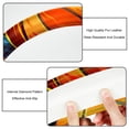 thumbnail image 3 of Basketball 14.5 Inch Printing PVC Leather Steering Wheel Covers Car Wheel Covers Auto Accessories, 3 of 6