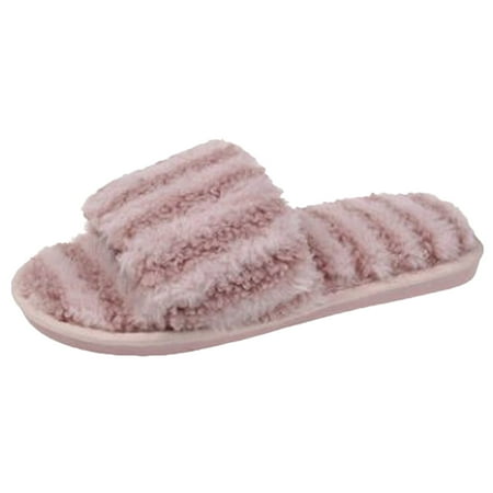 

Women s Shoes Plush Slippers Plush Home Slip-on Cotton Slippers