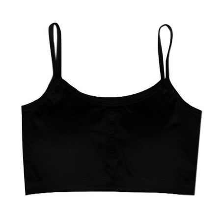 

1Pc Young Girl Sport Cotton Training Bra Teenager Underwear Wireless Solid Color