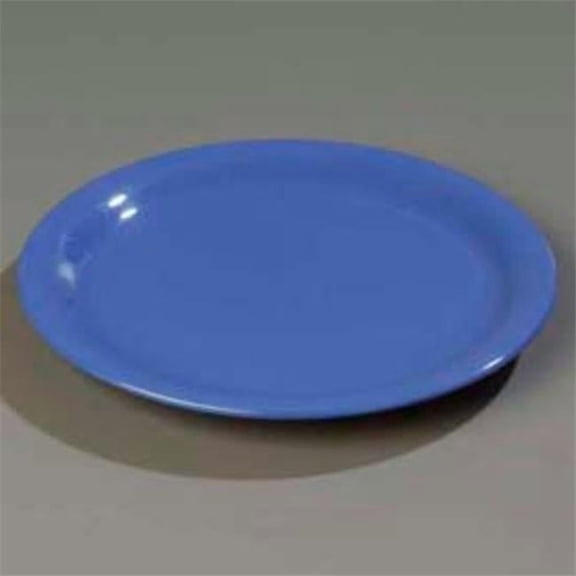 Carlisle Sanitary Maintenance B624772 9 in. 3300414 - Sierrus Dinner Plate - Narrow Rim - Ocean Blue