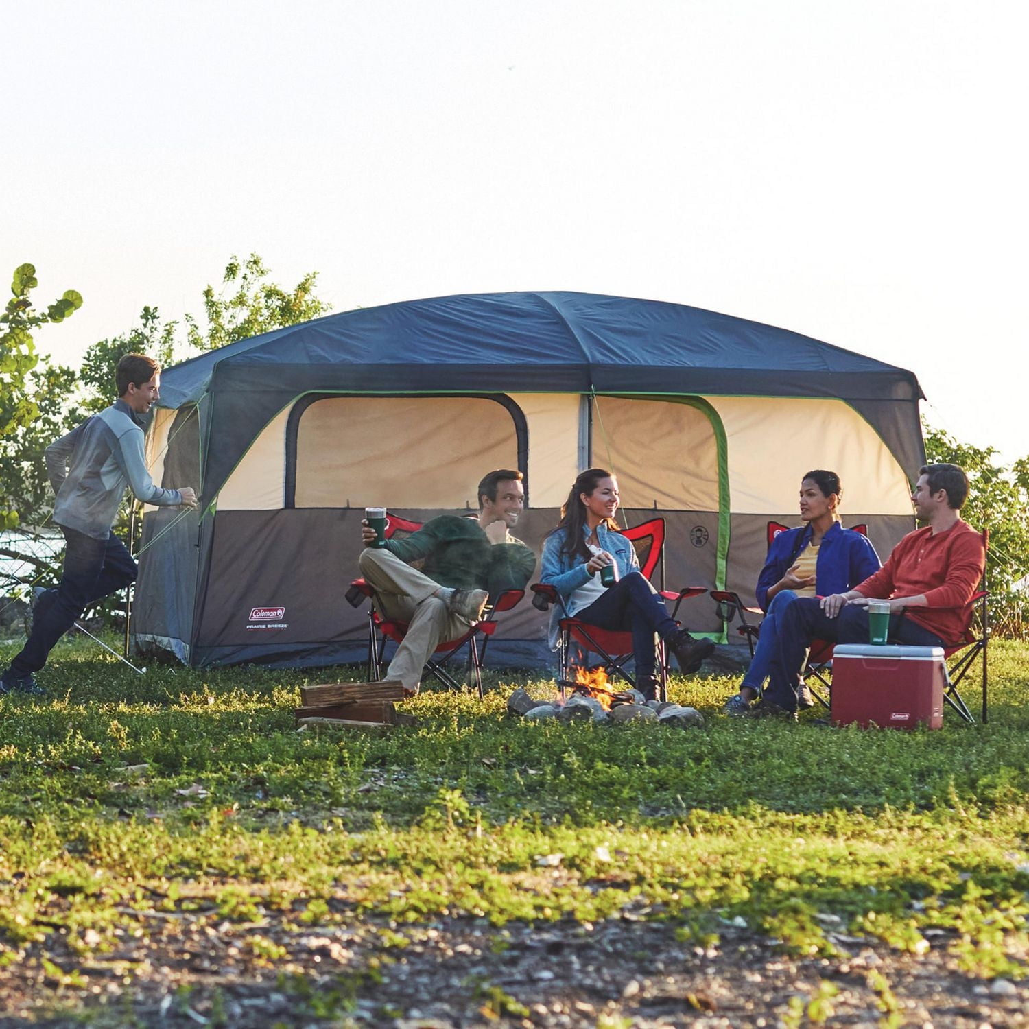 Coleman 9-PERSON TENT (新品、未使用品、一部キズ有り Coleman 9-PERSON TENT (新品、未使用品、一部キズ有り