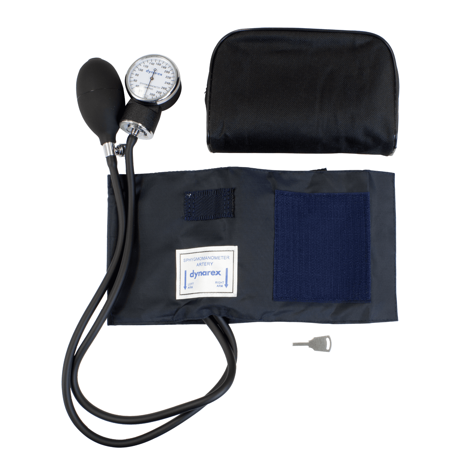 Dynarex 7107 Blood Pressure Cuff Sphygmomanometer Kit With Zippered