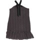 thumbnail image 1 of maison Jules Vestido acampanado con estampado de hojas para mujer, rosa, 12, 1 of 1