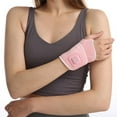 thumbnail image 4 of Heated Wristband Portable Wrist Heating Massager with 3 Modes (Pink), 4 of 6