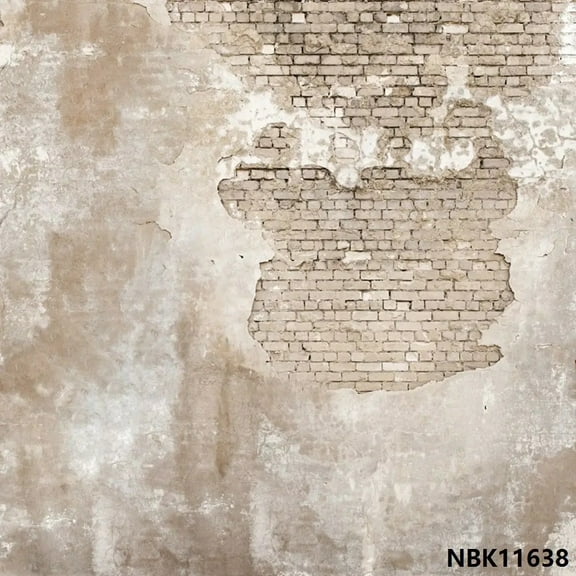 Laeacco Old Cement Brick Wall Backdrops Solid Color Grunge Portrait Photography Backgrounds Baby Newborn Photophone Photo Studio
