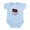 Sky Blue, variant on CafePress - Unapologetic Blackness Body Suit - Baby Light Bodysuit, Size Newborn - 24 Months