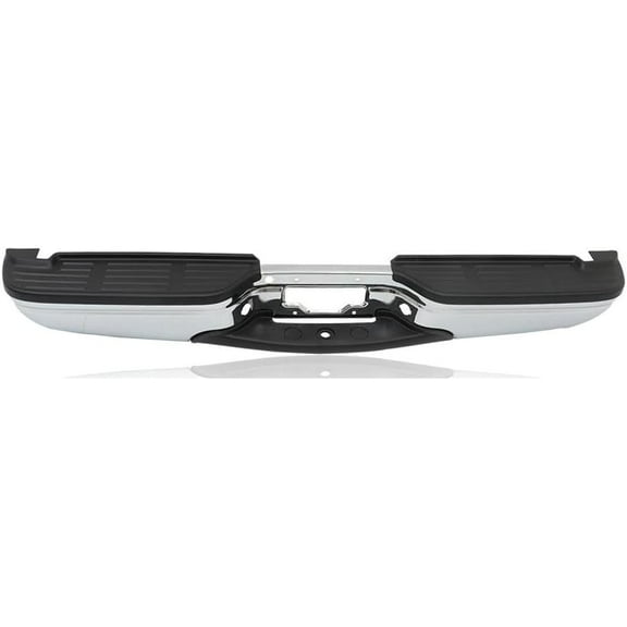 For Ford For F250 SuperDuty 1999-2007 For F350 SuperDuty 1999-2007 Steel Rear Step Bumper Assembly Chrome