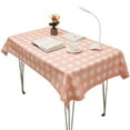 thumbnail image 3 of CNKOO Rectangle Plaid Tablecloth Multipurpose Waterproof Oil-proof Table Cover for Party Wedding Banquet New - Light Green, 3 of 3