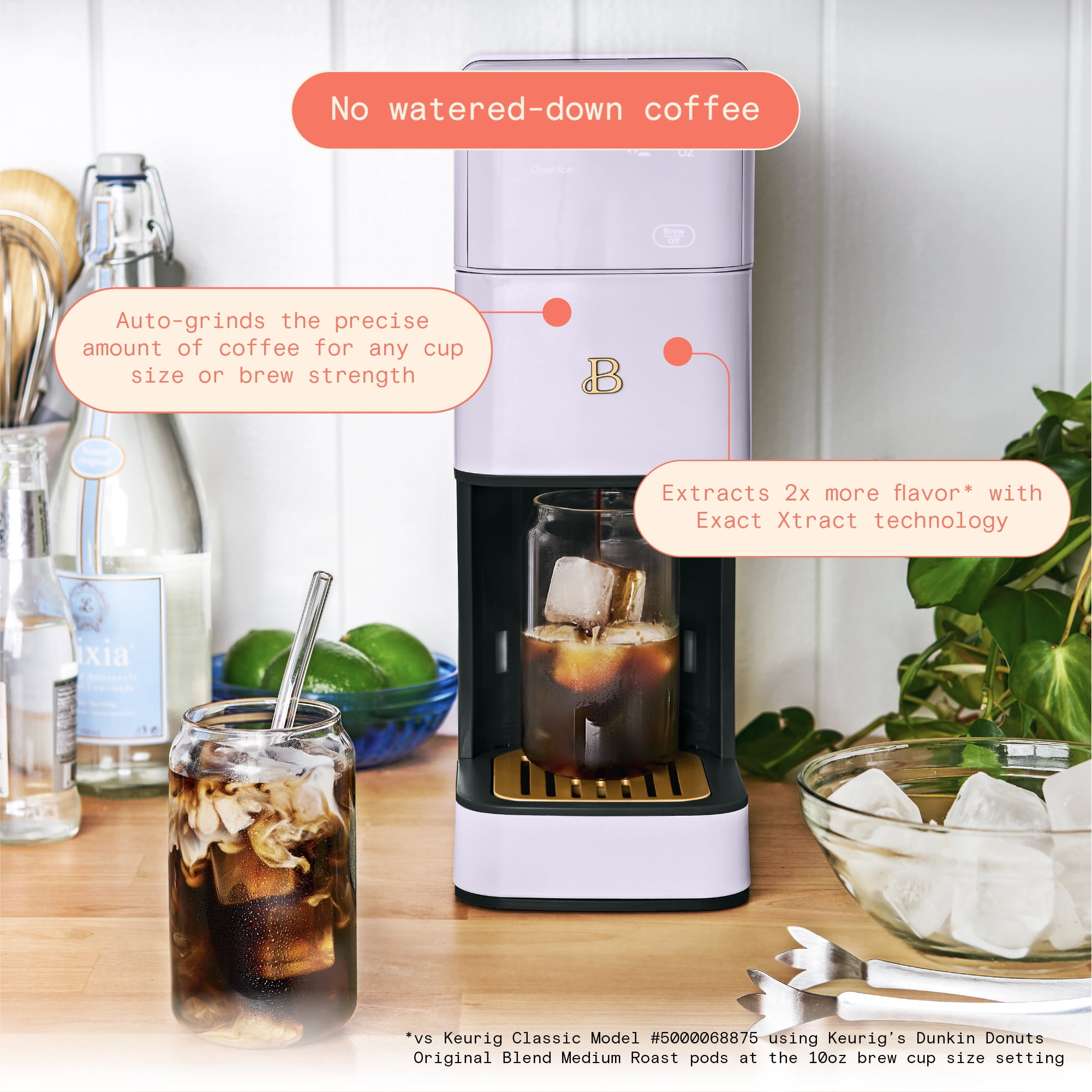 Beautiful Perfect Grind™ Programmable Single Serve Coffee