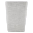 thumbnail image 5 of CHITA Modern Dining Chair with Casters Set of 2, Upholstered Dining Room Chairs, Fabric in Ivory White, 5 of 11