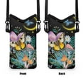 thumbnail image 6 of SEANATIVE Neoprene Phone Bag Cellphone Pouch Waterproof Smartphone Purse with Removable Adjustable Strap Shockproof Phone Pouch 8 x 4 inch, Butterfly Mushroom Leaves Flower Moon, 6 of 7