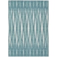 thumbnail image 2 of Addison Rugs Chantille Indoor/Outdoor Transitional Diamonds Teal Washable Rectangle Rug, 9' x 12', 2 of 6