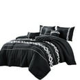 thumbnail image 2 of ESCA Myisha Luxury 7 Piece Comforter set Queen, 2 of 5