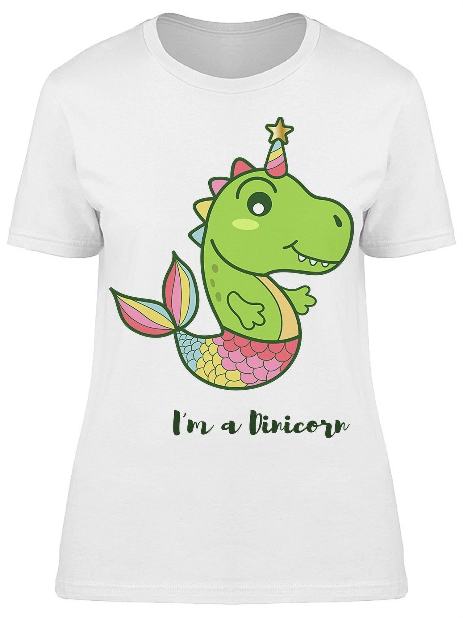 Ladies T-Shirt 40% mermaid 40% unicorn 20% Princess Cute Girls Tee 