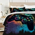 thumbnail image 4 of Esports Style Bedding Set Duvet Cover Video Game Elment Pillowcase Teen Adult Skin-friendly Bedclothes, 4 of 6