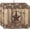 Brown, variant on Dish Drying Mat for Kitchen Counter,Vintage Western Star Home Quote Absorbent Microfiber Drainer Rack Pad Farm Gradient Wood Board Quick Dry Mat for Sinks Dishes Utensils 16x18in,1 Pack
