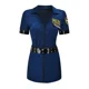 thumbnail image 4 of Mono de policía de sheriff para carnaval, tallas S a 2XL, disfraz de Halloween para mujer, ropa de club, juego de rol con accesorios, disfraz de fiesta elegante, 4 of 5