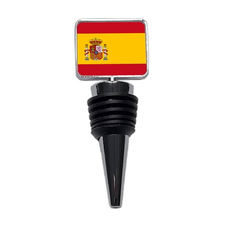 Spain Country Flag Wine Bottle Stopper Cap Plug