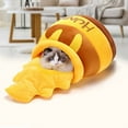 thumbnail image 3 of Scmkd Honeypot Shape Design Pet House Bed Warm Cat Cave For Indoor Cats, 3 of 8
