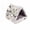 B001- Style A, variant on Pet Bed, Cat Cave Bed, Cat Hideaway, Cute Plush, 8X7 Inch Soft Fabric Pet Hut with Patterned Cartoon Animal Print, Cozy Enclosed Resting Nook for Small Cats, Mini Dog Breeds,