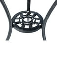 thumbnail image 3 of Ensemble Bistro de Patio en Aluminium Coulé 3 Pcs Table et 2 Chaises Ensemble de Meubles, 3 of 5