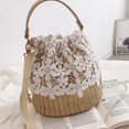 thumbnail image 4 of Bolso Bandolera de Playa para Mujer Sunnimix Bandolera de paja, 4 of 8