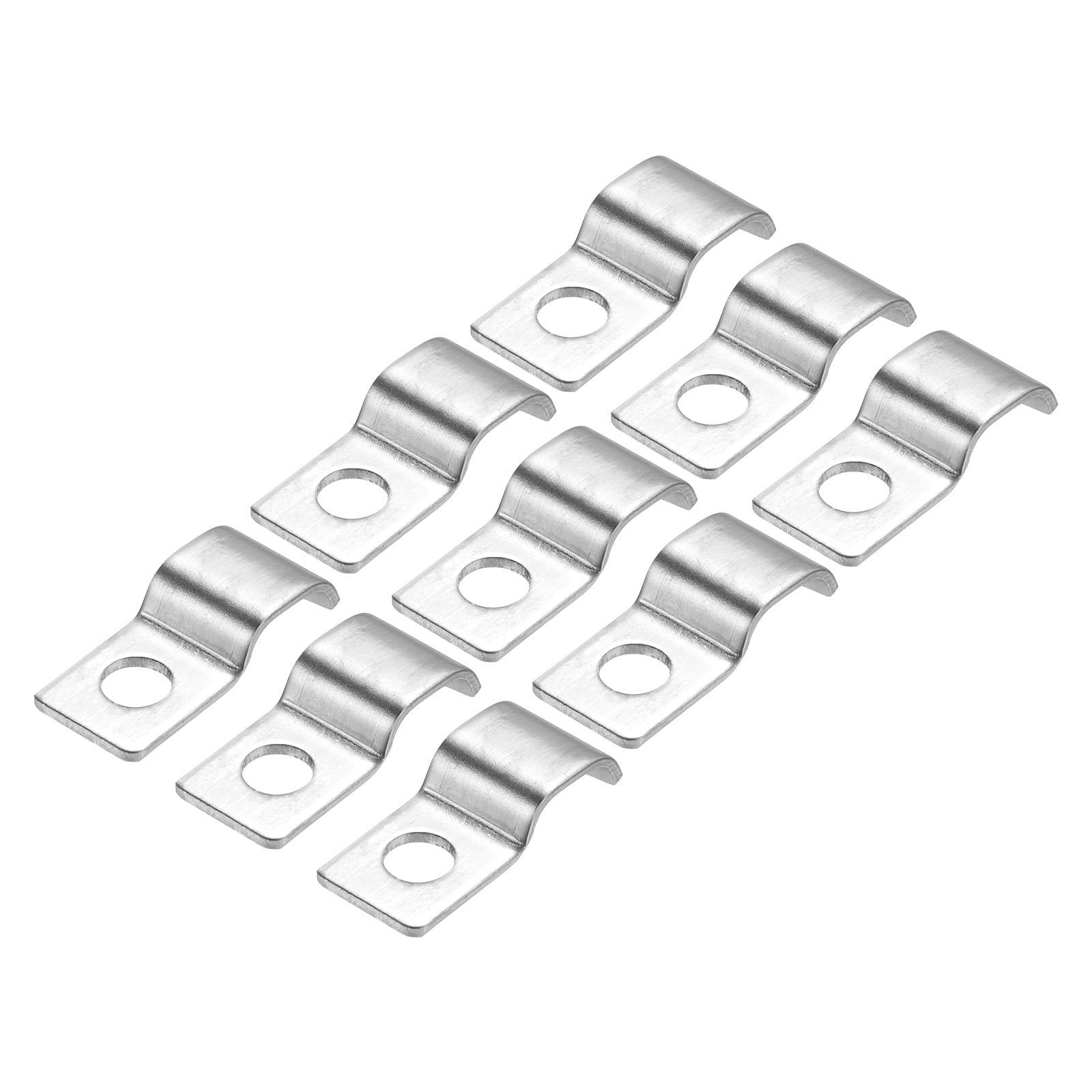 50x Stainless Steel Adjustable Hose Clamps – 3/8"-5/8" Fuel Line Worm Clips
