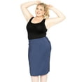 thumbnail image 2 of Stretch Is Comfort Women's Soft Stretch Midi Skirt | Adult  Small - 5x, 2 of 9