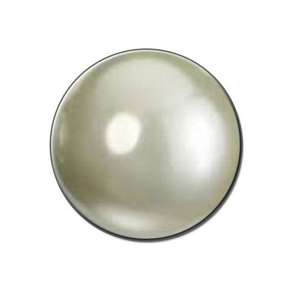 Pearl June Birthstone - Faux Resin Lapel Hat Pin Tie Tack Small Round