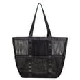 thumbnail image 2 of LHNFT Beach Bag - Mesh Beach Tote Bag for Women Mothers Day Gifts for Her Waterproof Pool Bag for Holiday Travel, Beach Vacation Essentials, 2 of 8
