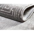 thumbnail image 6 of Jill Zarin’s Uptown Round Geometric Modern Area Rugs, Gray, 6 of 8