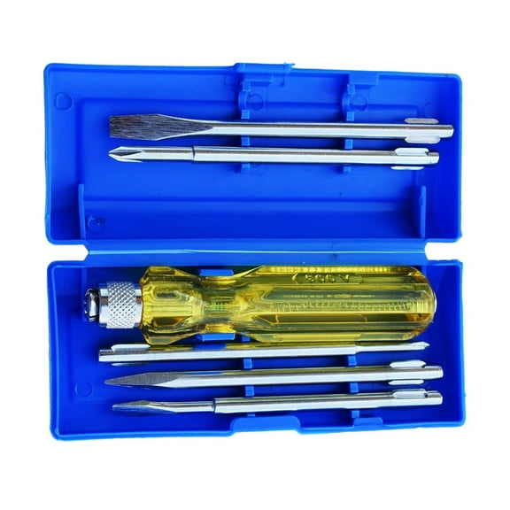THEMISTO TH-T05 5 IN 1 COMBINATION SCREWDRIVER SET (PACK OF 5)