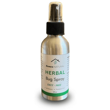 Roses Natural Herbal Bug Spray 4 oz, 1 Count