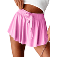 thumbnail image 2 of Summer Women'S Athletic Fitness Skirt Pants Light Pink XL, 2 of 7