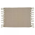 thumbnail image 2 of Fennco Styles Contemporary Knotted Tassel 100% Cotton Placemats 14"W x 20"L, Set of 4 - Natural Woven Table Mats for Home Décor, Dining Room, Weddings, Holidays, Banquets and Special Occasions, 2 of 4
