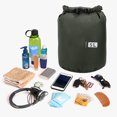 thumbnail image 3 of Sac Sec Imperméable, Sac Sec Pliable en PVC Ultraléger, Sacs Secs Extérieurs avec Boucle d'Alpinisme, Sac Sec Flottant Grande Capacité pour la Navigation, le Kayak, la Randonnée, le Planche à Neige, 3 of 7