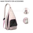 thumbnail image 4 of Cheetah Spot Sling Backpack - Tropical Leopard Design Shoulder Bag, Compact Lightweight Pack for Essentials, 4 of 4