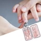 thumbnail image 3 of Traje para el cuidado de las uñas,Kit para el cuidado de las uñas Cuidado de la belleza de acero inoxidable,Juego de cortadores multifuncionales portátiles de viaje,Kits de cuidado, 3 of 7