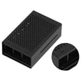 thumbnail image 1 of Herwey Protective Shell For Raspberry Pi,Microcomputer Accessories,Enclosure For Raspberry Pi 4 Model Aluminum Alloy Cooling Protective Shell Microcomputer Parts, 1 of 8